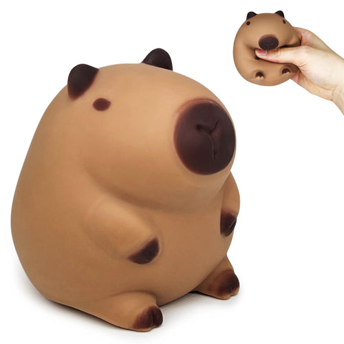 Capybara Squishy Stress Ball – Kawaii Animal Squeeze Toy