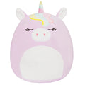 Squishmallow Silvia the Purple Unicorn – 16" Plush