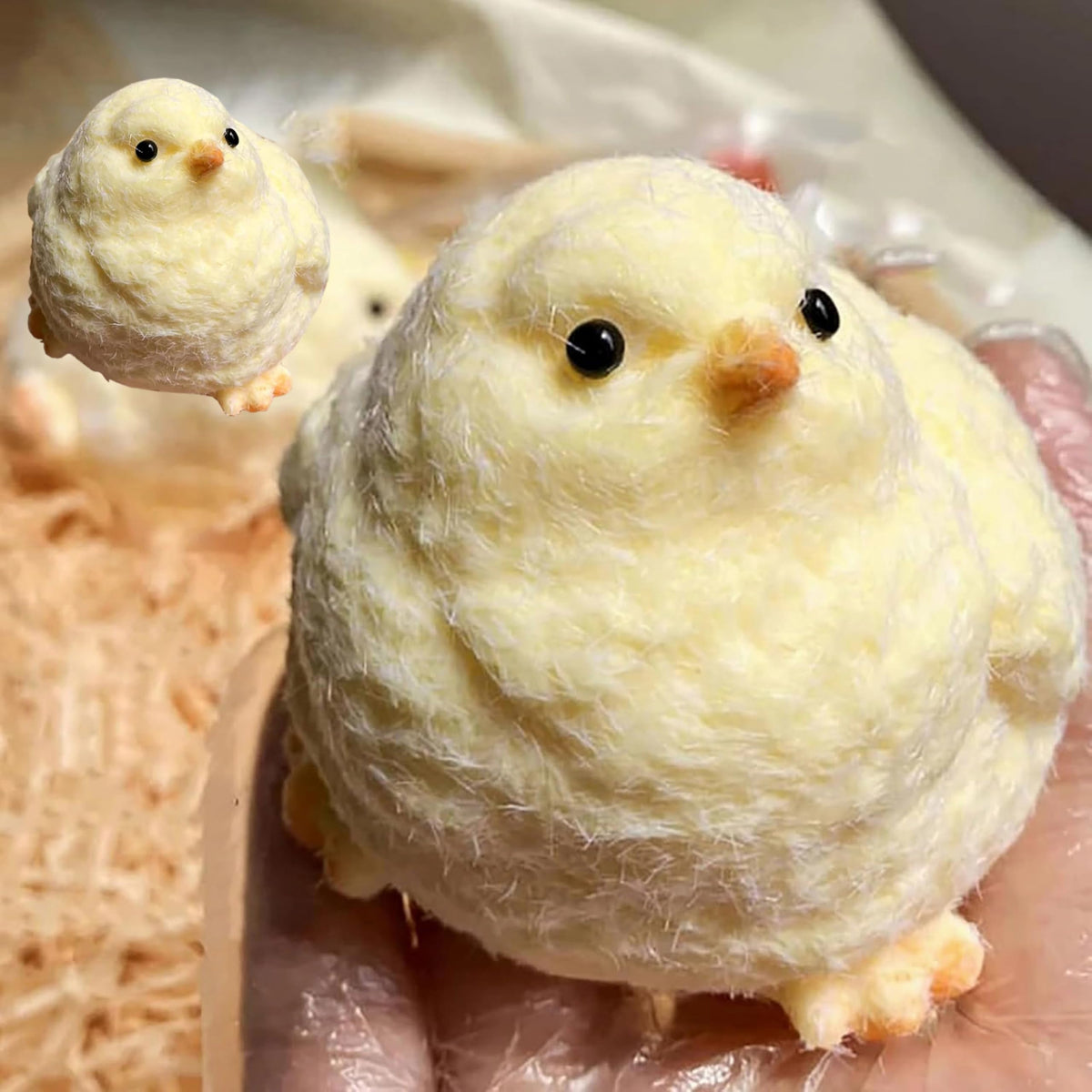 Handmade Taba Squishy Chick – 2-Pack