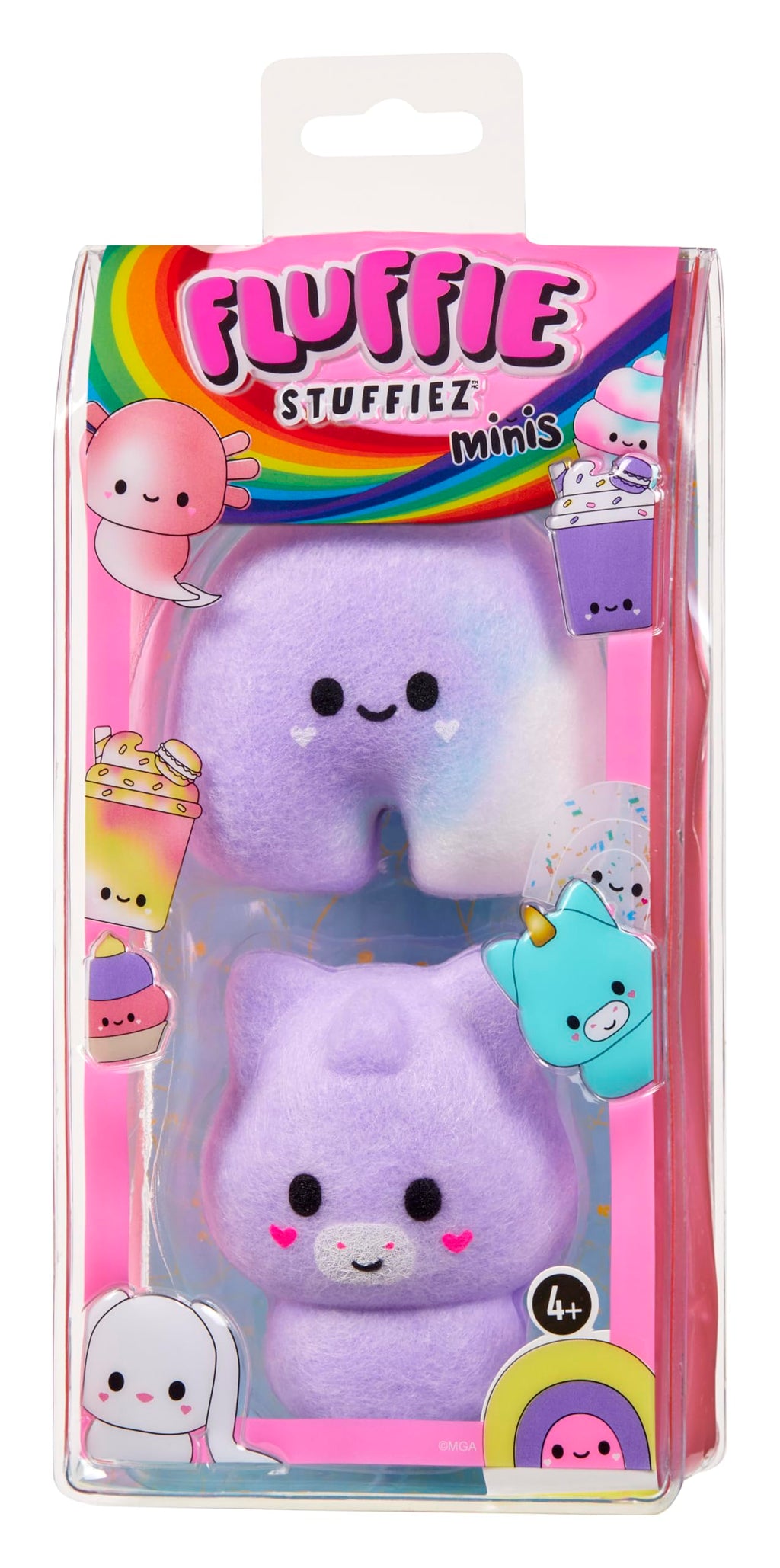 Fluffie Stuffiez Minis – Rainbow & Unicorn Surprise Reveal Plush