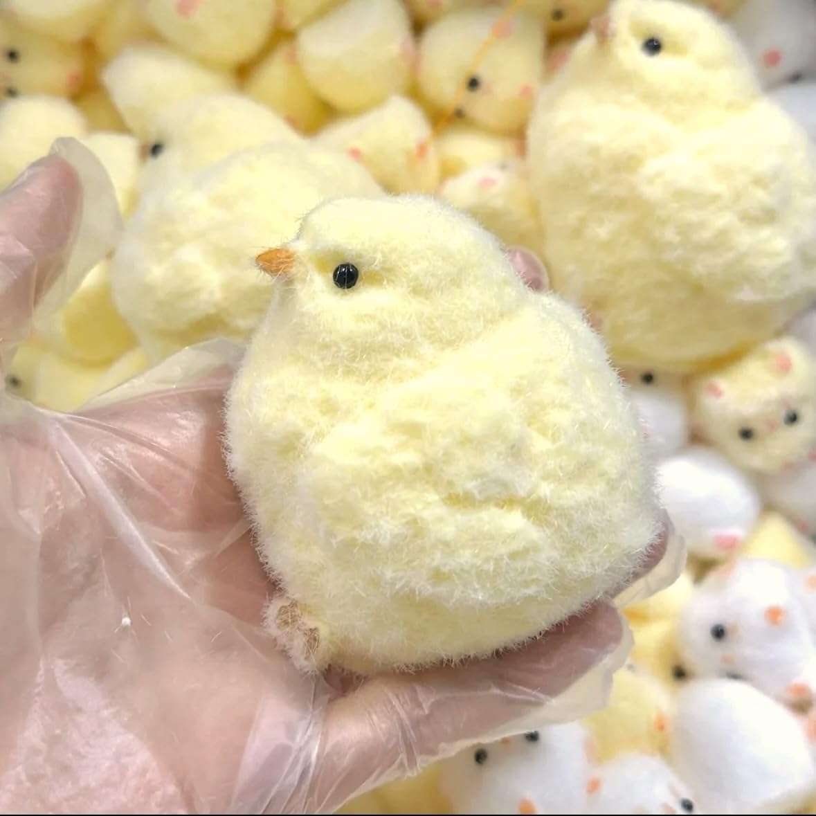 Handmade Squishy Chick Fidget Toy