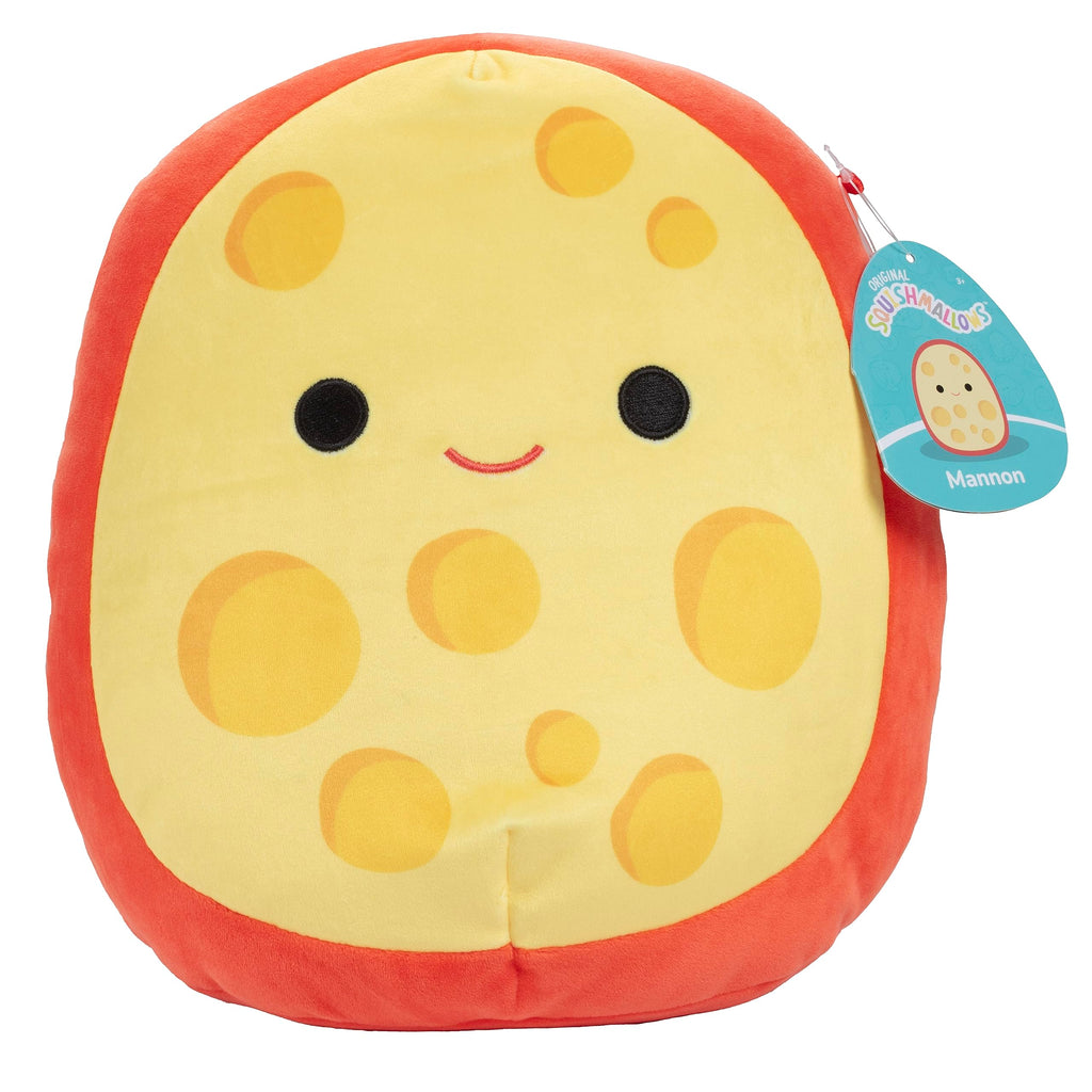 Squishmallow Mannon the Gouda Cheese – 10" Plush