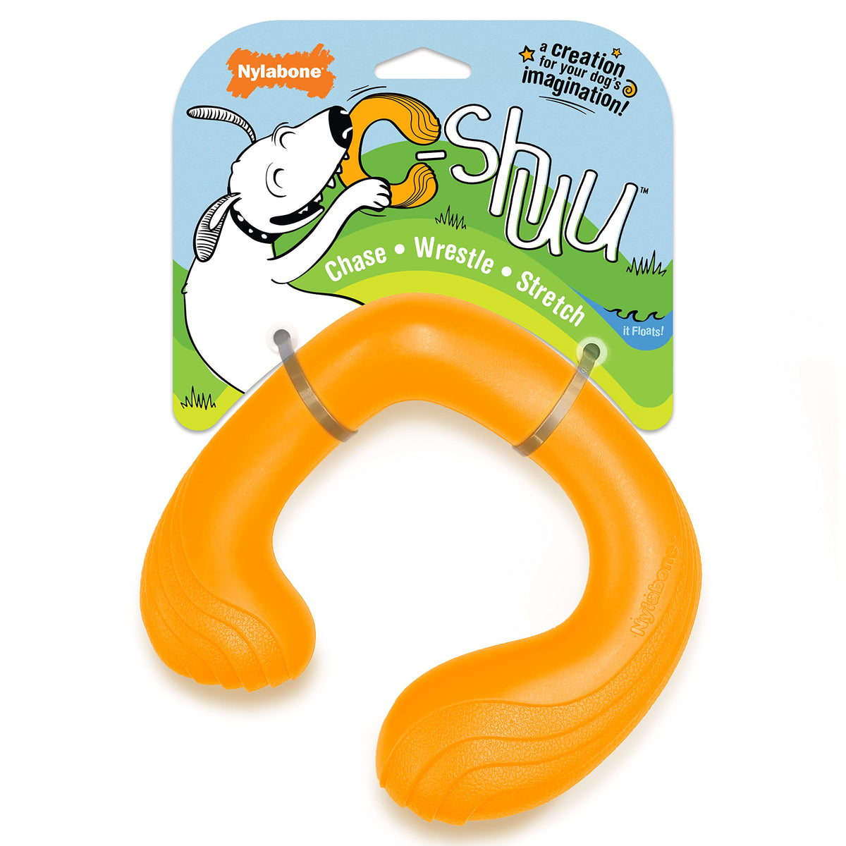Nylabone C-Shuu Interactive Squishy Dog Toy