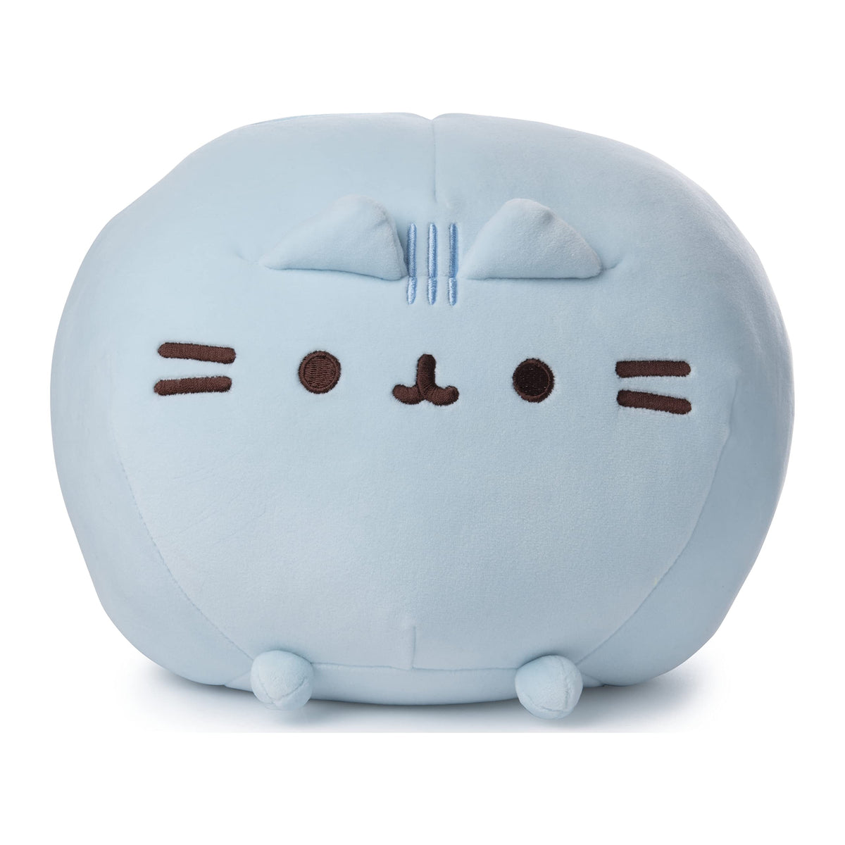 GUND Pusheen Squisheen Round Squishy Plush – 11" Blue