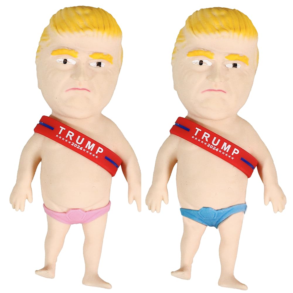 Trump Sand-Filled Squishy Fidget Toy – 2-Pack