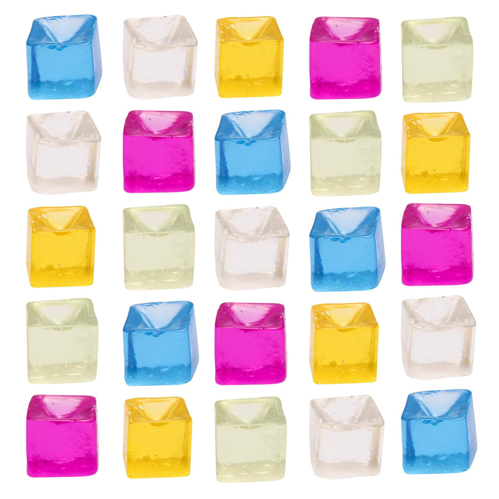 Mini Ice Cube Mochi Squishies – 25-Pack Party Favors